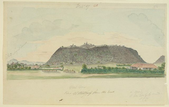 E. View of Bellary Fort: East View of Bellary zFort