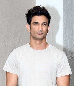 Sushant Singh Rajput snapped at the promotions of 'M.S. Dhoni - The Untold Story' (cropped): Sushant Singh Rajput snapped at the promotions of 'M.S. Dhoni - The Untold Story'