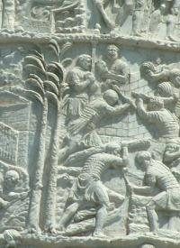 Trajan s column detail: Trajan s column detail