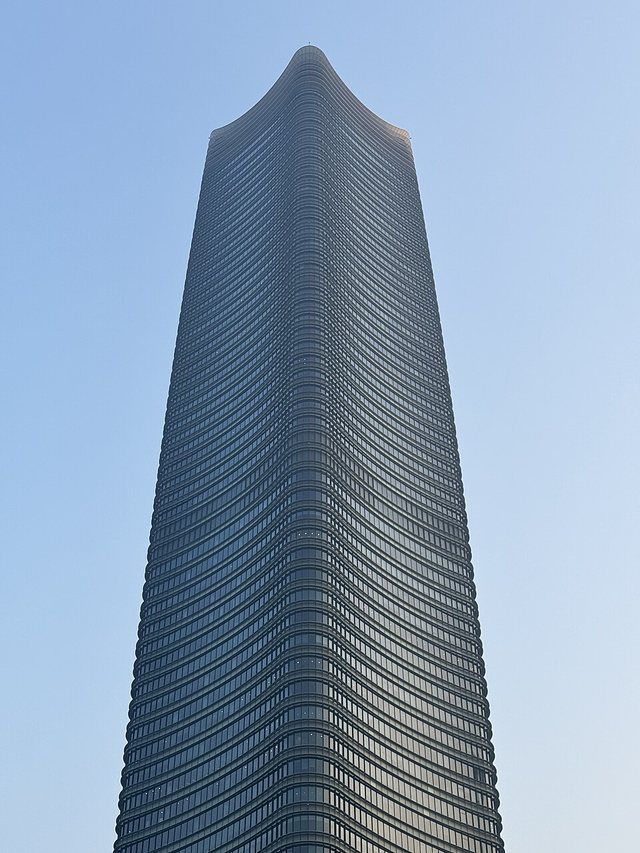 Sinar Mas Center 20240113: Sinar Mas Center on the North Bund, Shanghai.