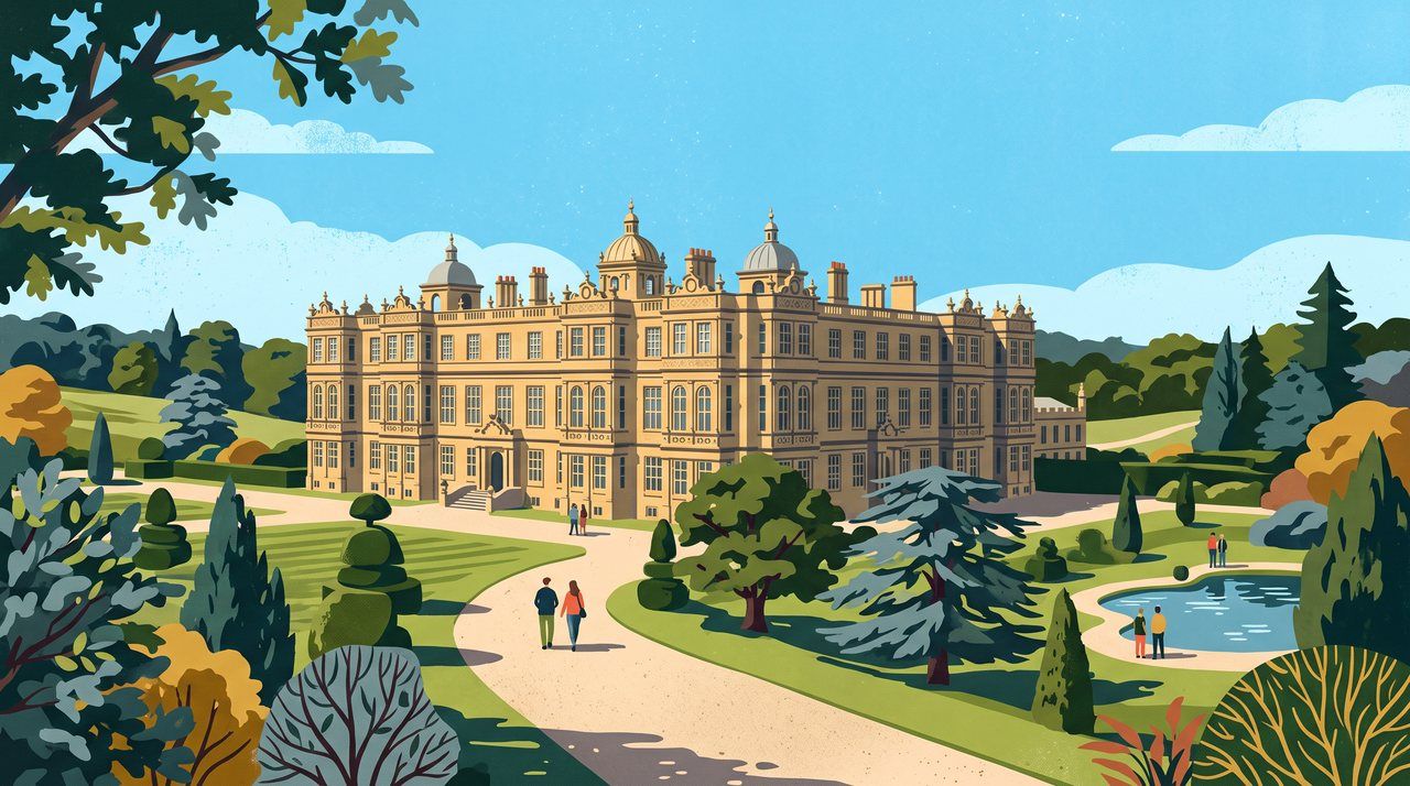 AI illustration: Longleat House, Wiltshire