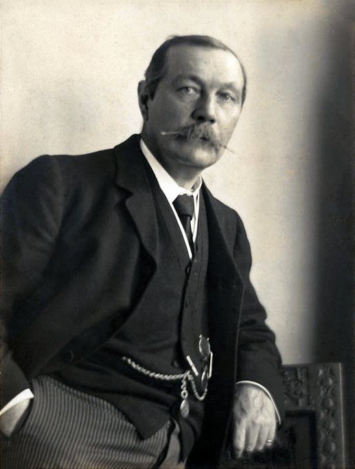 Arthur Conan Doyle: Arthur Conan Doyle by Walter Benington, 1914