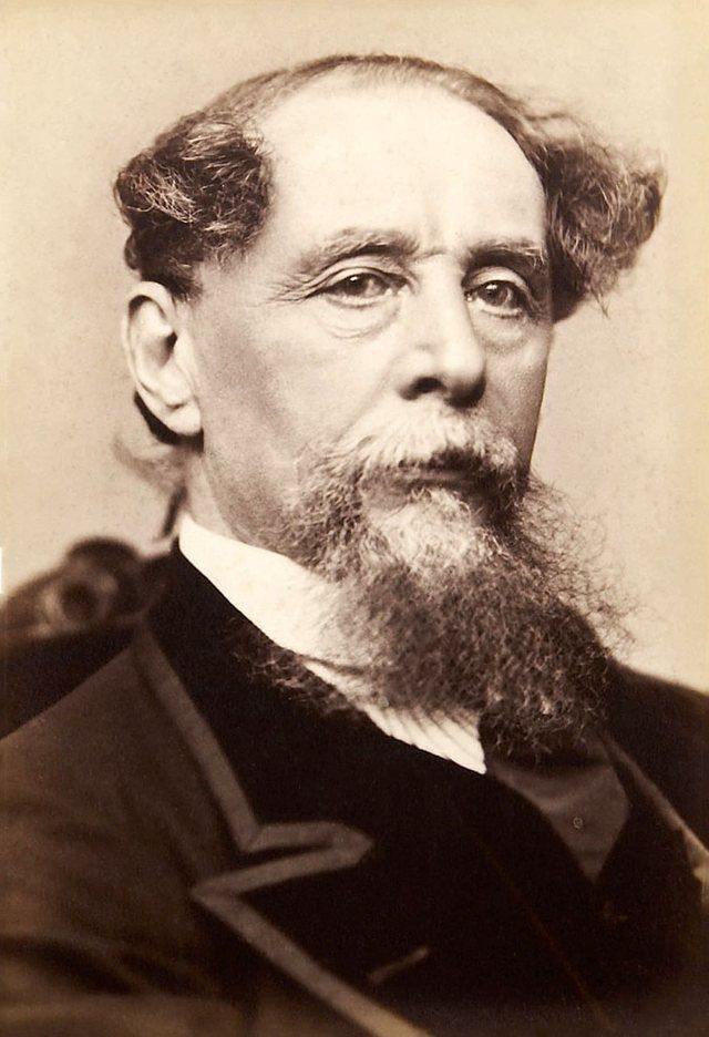 Charles Dickens: Dickens Gurney head