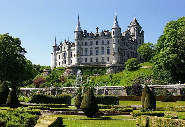 Dunrobin Castle, where the story took place