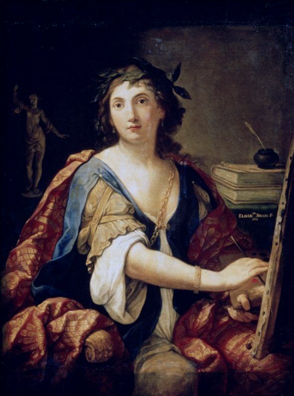 Elisabetta Sirani: Self-portrait