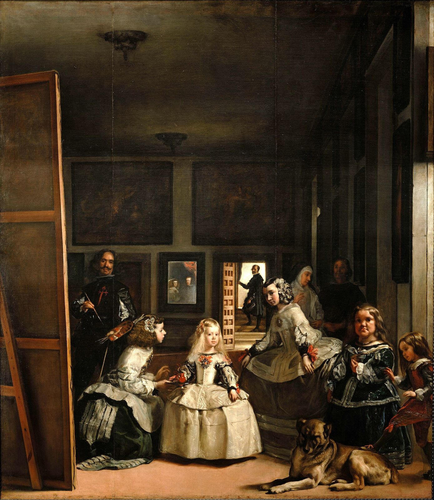 Las Meninas (1656), by Velazquez, painting by 