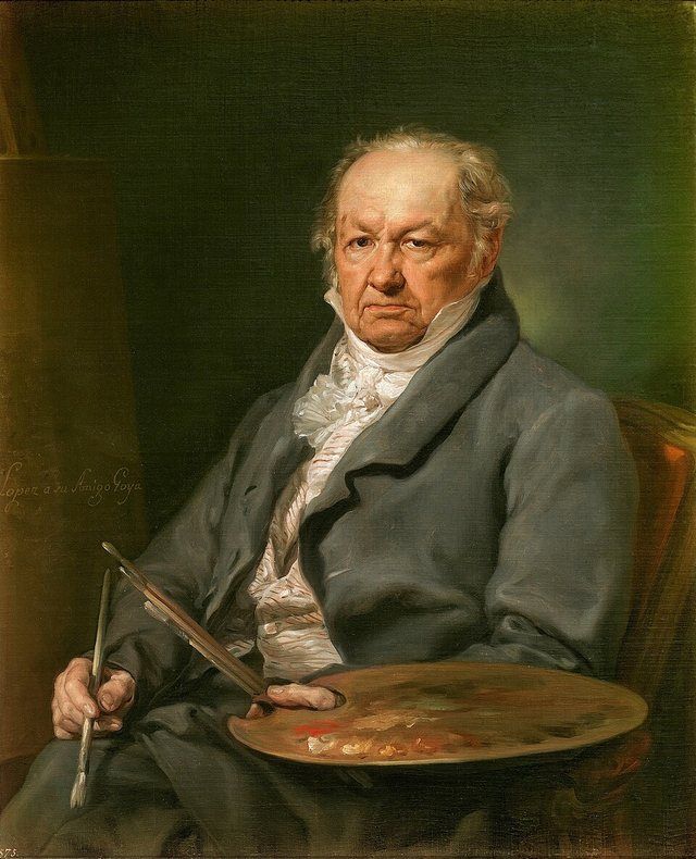 Francisco Goya: Spanish: El pintor Francisco de GoyaPortrait of Francisco de Goyatitle QS:P1476,es:"El pintor Francisco de Goya"label QS