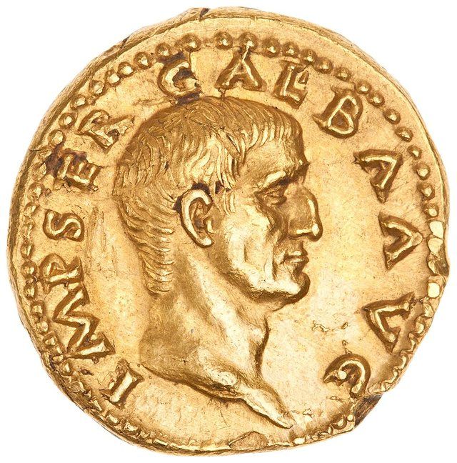 Galba: Gold Aureus of Galba (MANTIS)