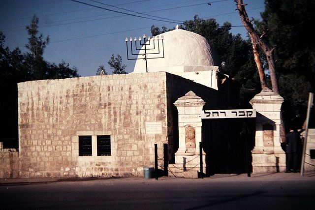 114278 rachels tomb - north of bethlehem PikiWiki Israel: Name: Rachel's Tomb - north of BethlehemDescription: A domed stone structure - on a tombstone - was built at the i
