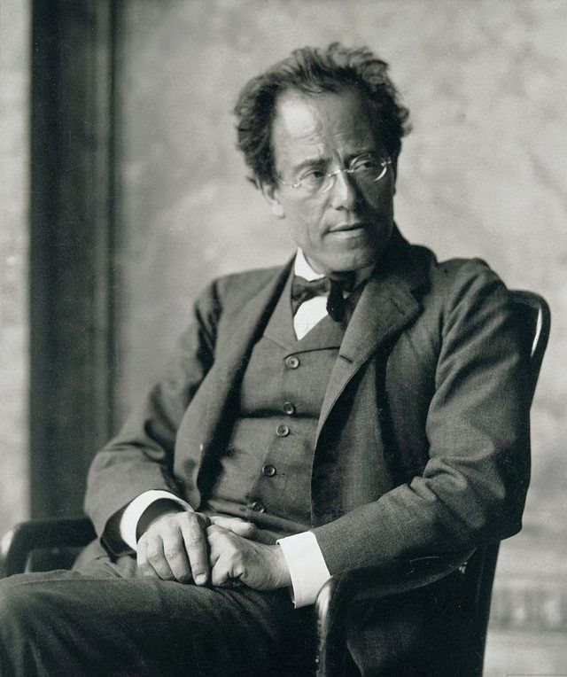 Gustav Mahler: Photo of Gustav Mahler by Moritz Nähr 01