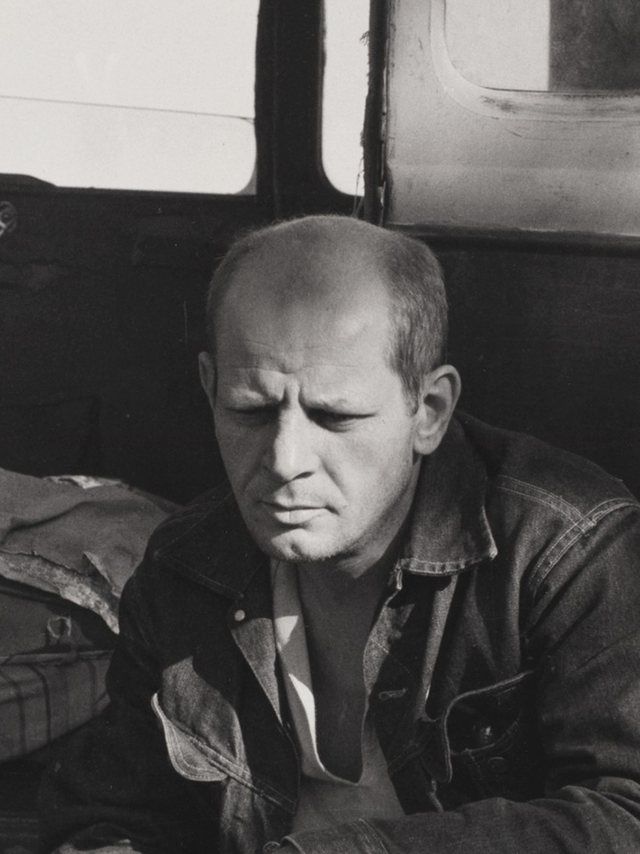 Jackson Pollock: Jackson Pollock by Hans Namuth (cropped)