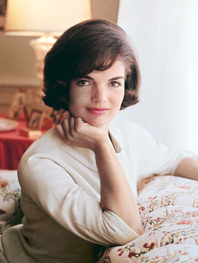 Jacqueline Kennedy Onassis: Jackie Kennedy Color Portrait (3x4 cropped)
