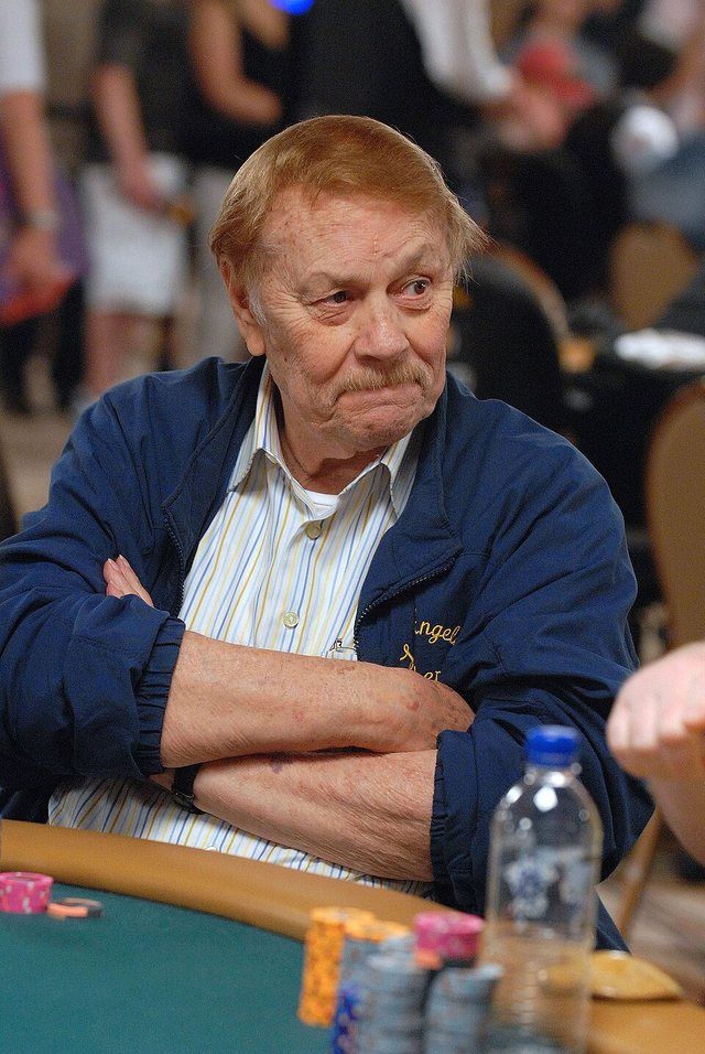 Jerry Buss: Jerry Buss playing the WSOP