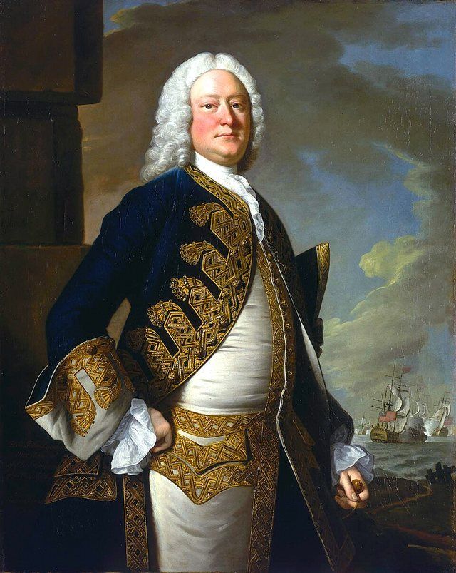 John Byng: Portrait of Admiral John Byng (1704-1757)