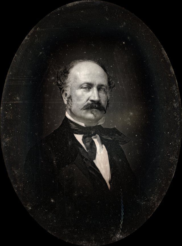 John Sutter: John A. Sutter Oval Crop Edit Desat