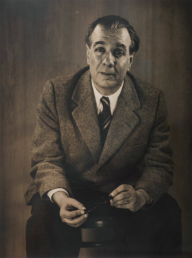 Jorge Luis Borges: Jorge Luis Borges 1951, by Grete Stern (full)