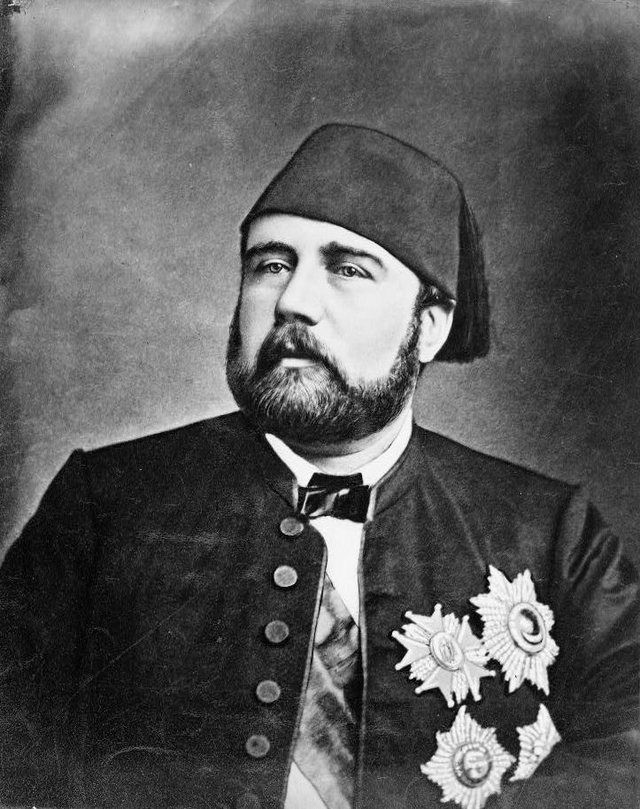 Isma'il Pasha: Portrait of Isma'il Pasha (1830–1895), Khedive of Egypt.