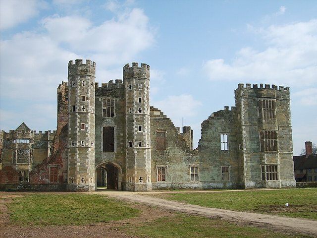 Cowdray ruins 20: Ruins of Cowdray House, Midhurst, West Sussex, England.