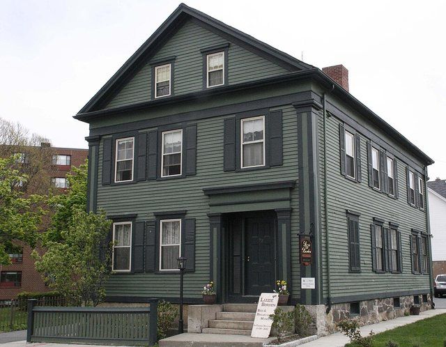 Lizzie Borden House (Bed Breakfast) (3535957840): Erected in 1845, the home was originally a two family and was later made into a single family by Andrew J. Borden. Andrew J. Borde