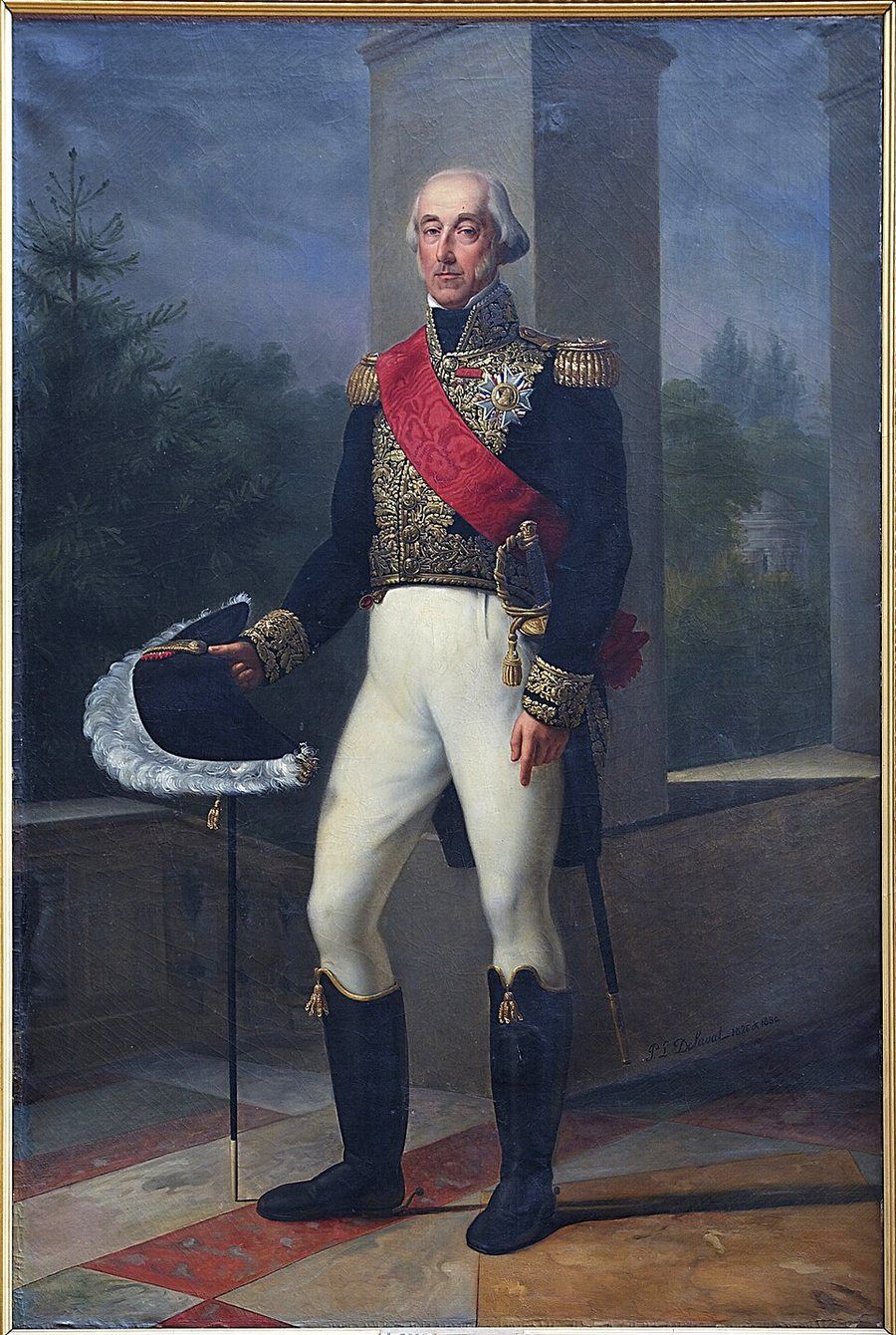 Louis Henri, Prince of Condé: French: Portrait en pied du duc de Bourbon, en tenue de lieutenant général title QS:P1476,fr:"Portrait en pied du duc de