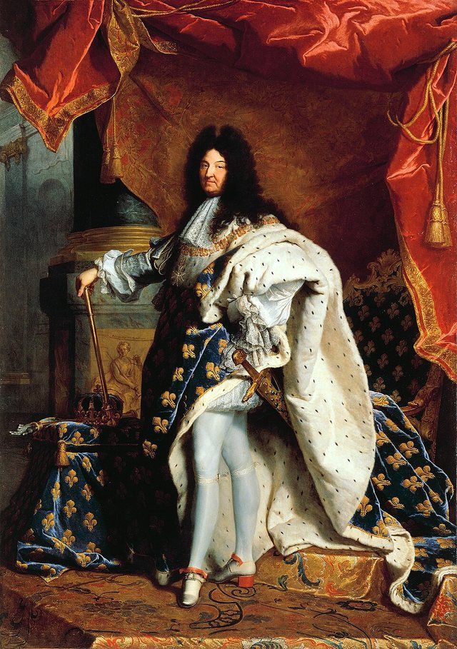 Louis XIV: French: Portrait de Louis XIV en costume de sacre Portrait of Louis XIVtitle QS:P1476,fr:"Portrait de Louis XIV en costu