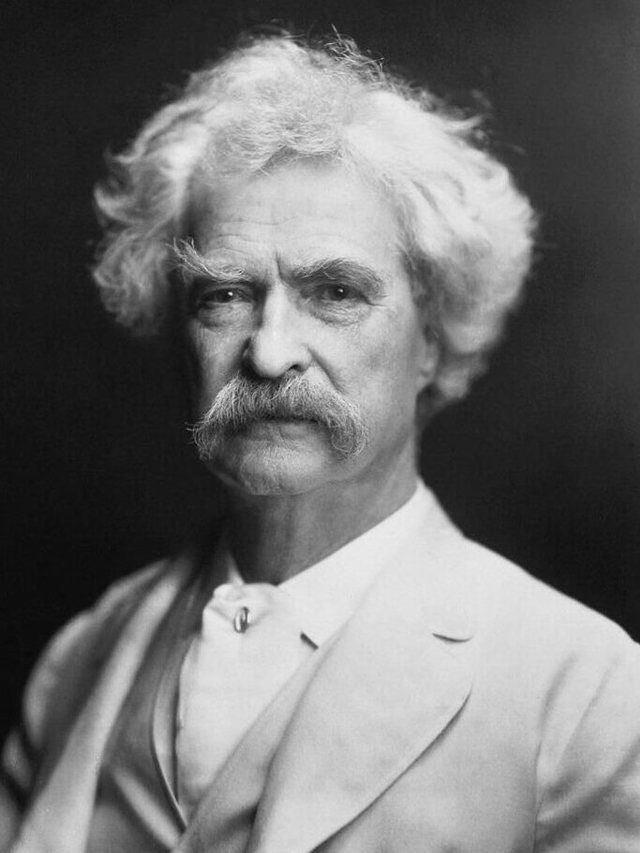 Mark Twain: Mark Twain by AF Bradley (cropped 2)