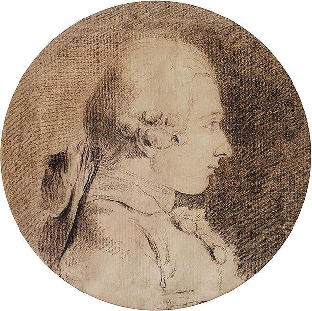 Marquis de Sade: Portrait of Marquis de Sade (1740-1814)