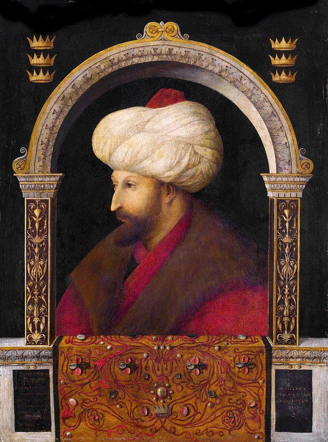 Mehmed II: The Sultan Mehmet II title QS:P1476,en:"The Sultan Mehmet II "label QS:Len,"The Sultan Mehmet II "label QS:Lit,"Ritratto
