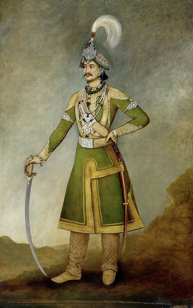 His Excellency General Sir Jang Bahadur Kunwar Rana (1817–1877), Prime Minister and Commander-in-Chief of Nepal: H.E. General Sir Jang Bahadur Kunwar Rana (1817-77), Prime Minister