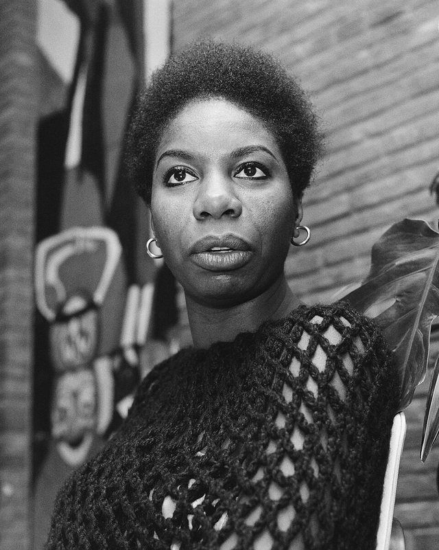 Nina Simone: Portrait of the American singer Nina Simone, 1965.