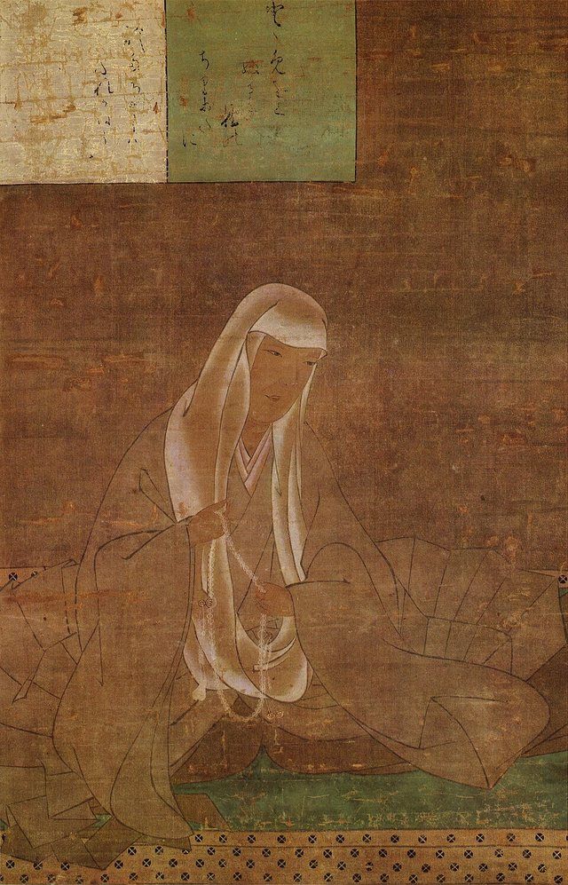 Portrait of Abutsu-Ni: Portrait of Abutsu-Ni