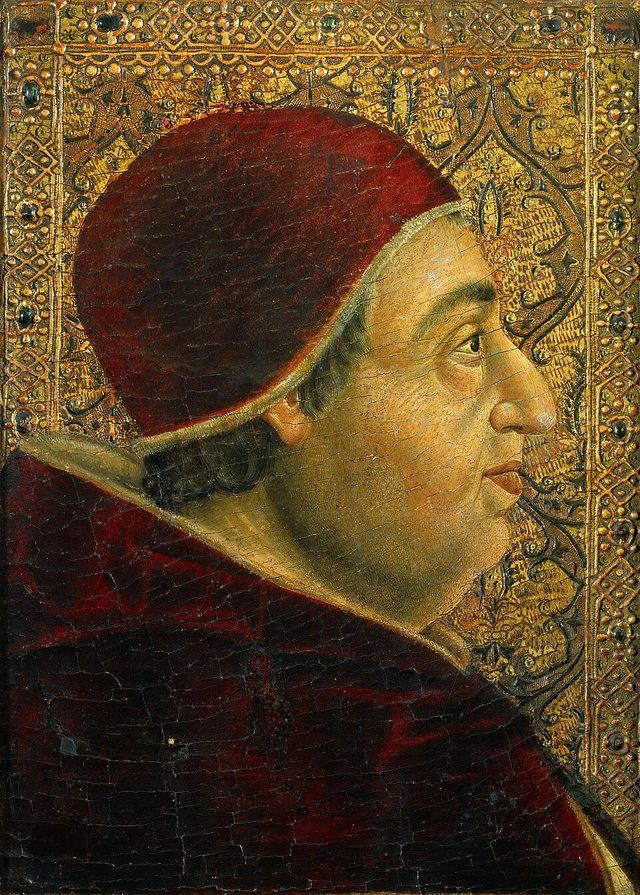 Pope Alexander VI: Italian: Ritratto di Alessandro VI (Borgia, 1492-1503) Portrait of Alexander VI (Borgia, 1492-1503)title QS:P1476,it:"Ri