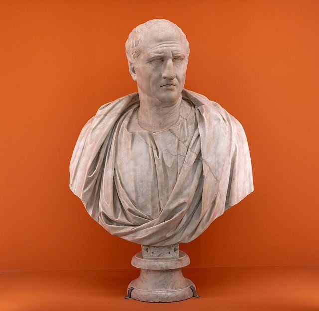 M. Tullius Cicero, Capitoline Museum, Rome: Bust of Cicero, Musei Capitolini, Rome, Half of 1st century AD