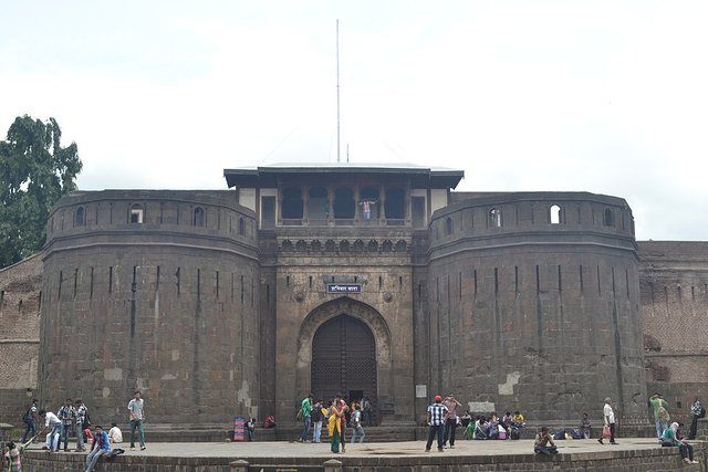 The entrance of Shaniwar Wada.: This is a photo of ASI monument number