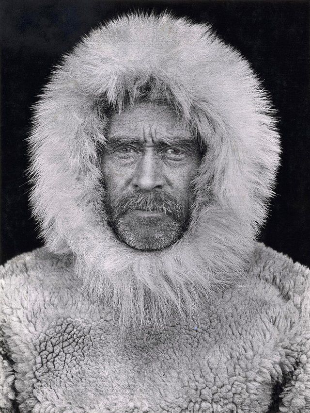 Robert Peary: Robert Peary self-portrait, 1909