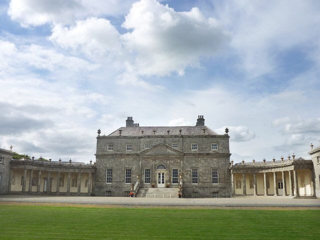Russborough House: Russborough-House Part-of-the-facade