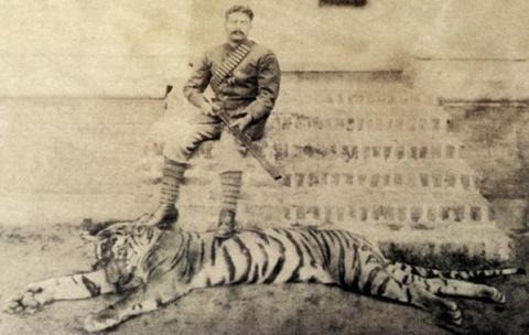 Bhawal prince: Photograph, circa early 1900s, of Ramendranarayan Roy, prince of Bhawal estate, (currently Gazipur District, Bangladesh)