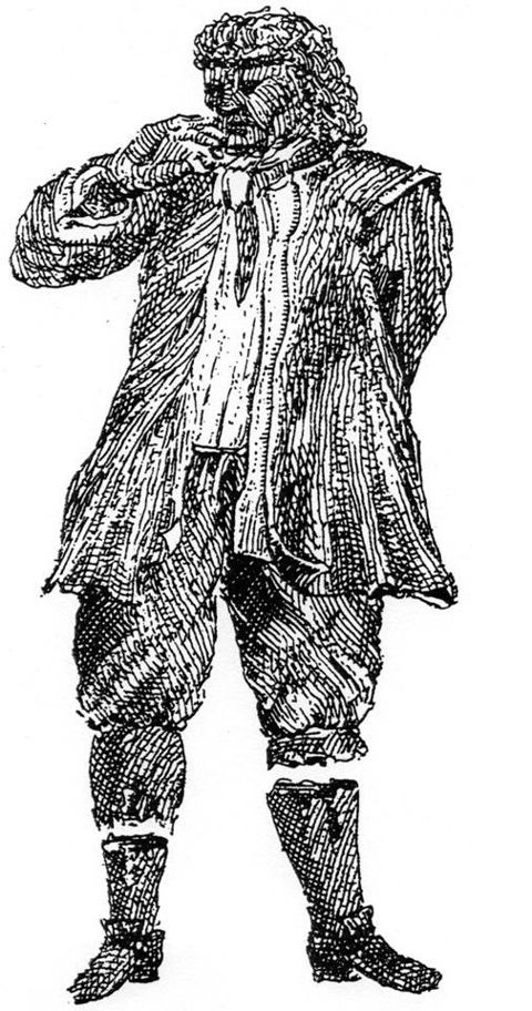 Fat-Mats (1719, Martin Fur Copper Mine, Falun, Sweden): Fat-Mats (from Leyel, 1722 & Wiman, 1941) This is the story of Fat-Mats. It in no way counts as a story about fossils, b