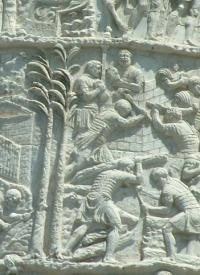 Trajan s column detail: Trajan s column detail