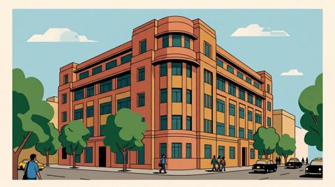AI illustration: Bombay House, the Tata headquarters in Mumbai
