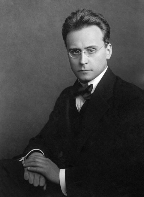 Anton Webern: Anton Webern in Stettin, October 1912