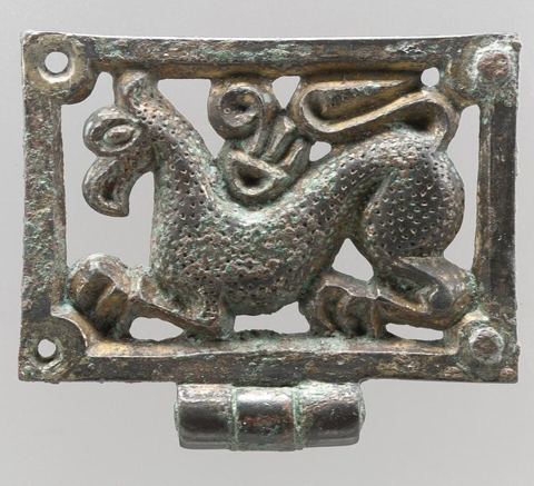 Belt Mount: Avar; Belt fitting; Metalwork-Copper