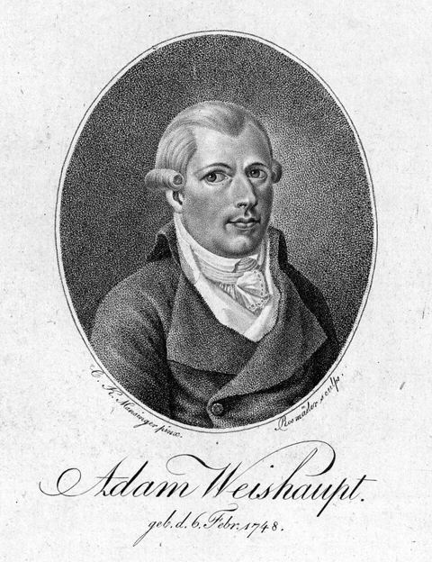 Johann Adam Weishaupt: Portrait of Adam Weishaupt (1748-1830)