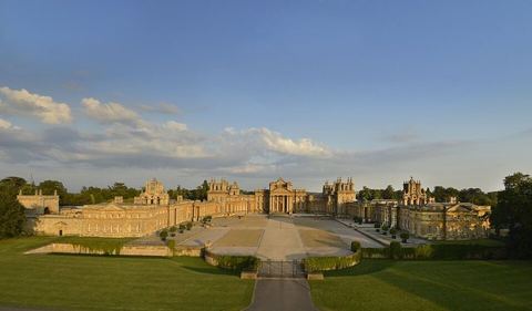Blenheim Palace, where the story took place