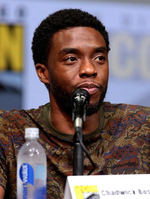 Chadwick Boseman: Chadwick Boseman by Gage Skidmore July 2017 (cropped)