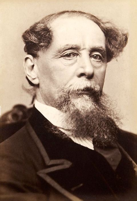Charles Dickens: Dickens Gurney head