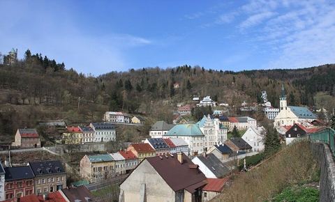 Jáchymov 2016 a: View over Jáchymov