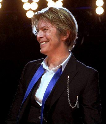 David Bowie: Singer-songwriter David Bowie in Chicago during the Heathen Tour, 2002.