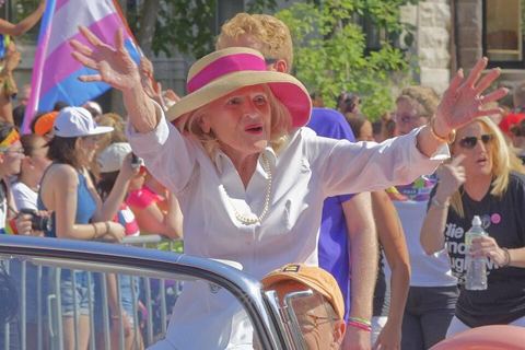 Edith Windsor: Edie Windsor DC Pride 2017