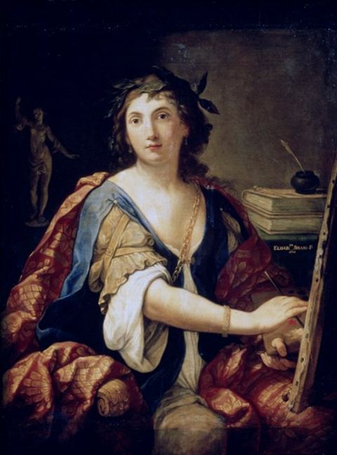 Elisabetta Sirani: Self-portrait